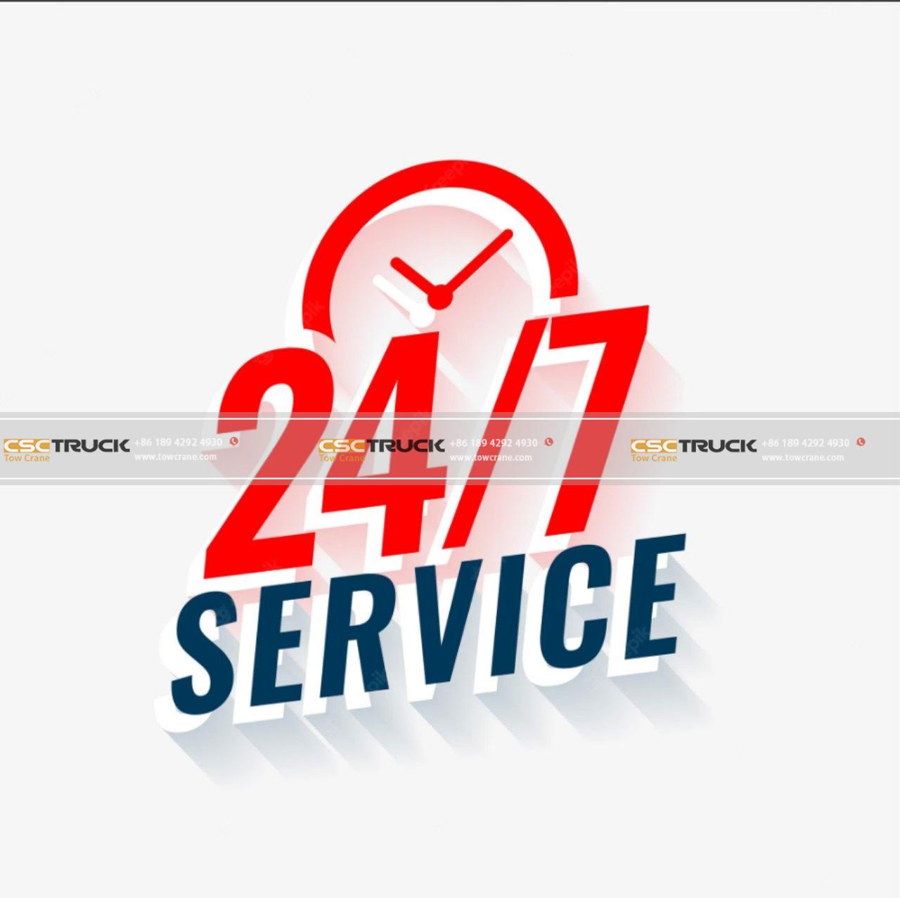 גרר 24 7 Availability