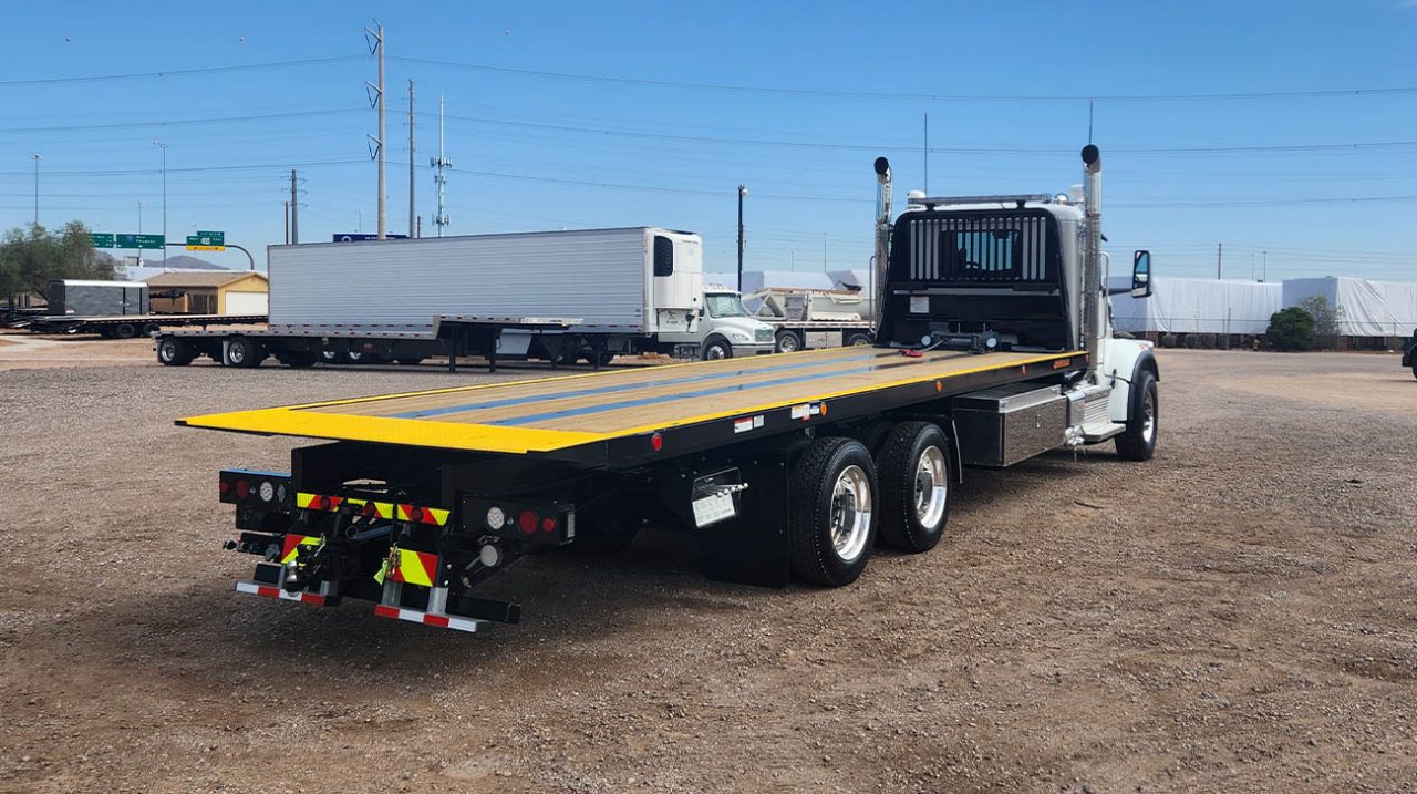 Carrier tow truck