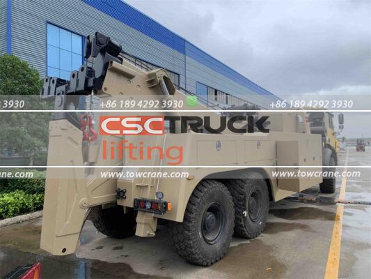 BEIBEN 35Ton Integated Tow Truck with Side Puller 10