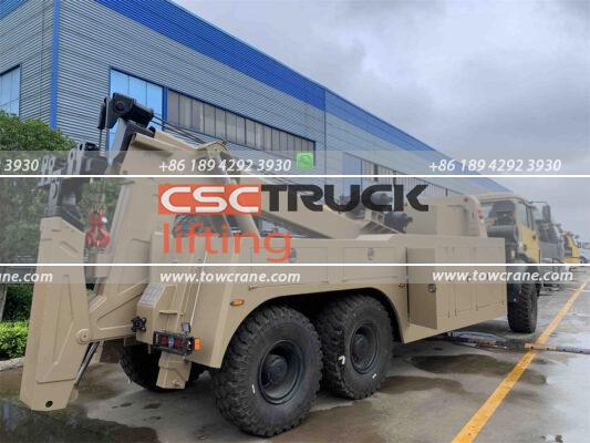BEIBEN 35Ton Integated Tow Truck with Side Puller 11