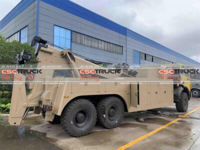 BEIBEN 35Ton Integated Tow Truck with Side Puller 12