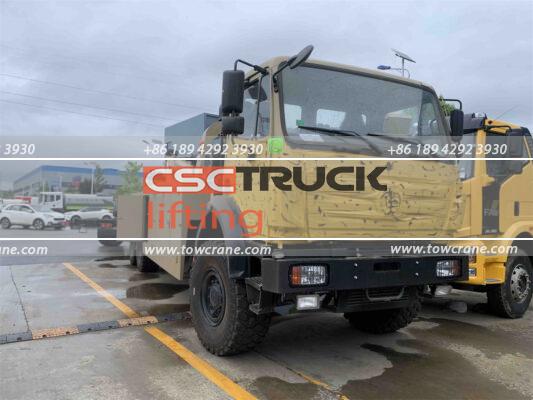 BEIBEN 35Ton Integated Tow Truck with Side Puller 3