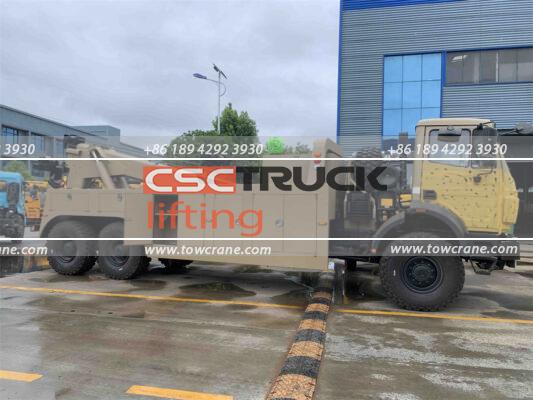 BEIBEN 35Ton Integated Tow Truck with Side Puller 4