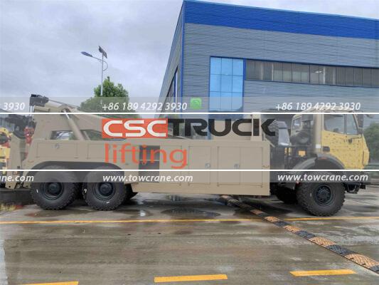 BEIBEN 35Ton Integated Tow Truck with Side Puller 5