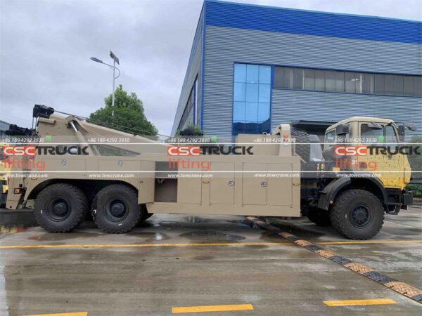 BEIBEN 35Ton Integated Tow Truck with Side Puller 5