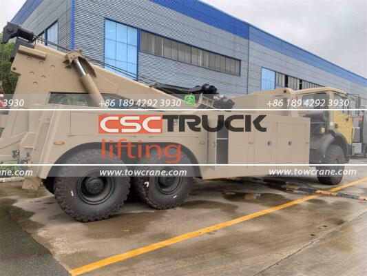 BEIBEN 35Ton Integated Tow Truck with Side Puller 6