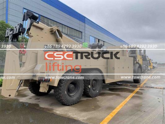 BEIBEN 35Ton Integated Tow Truck with Side Puller 7