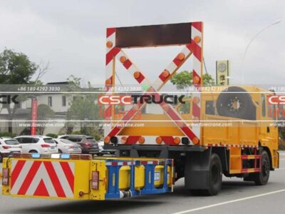 DONGFENG Rollback flatbed Body Kit Wrecker Tow Truck Working