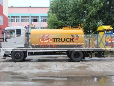 DONGFENG Rollback flatbed Body Kit Wrecker Tow Truck with Tank