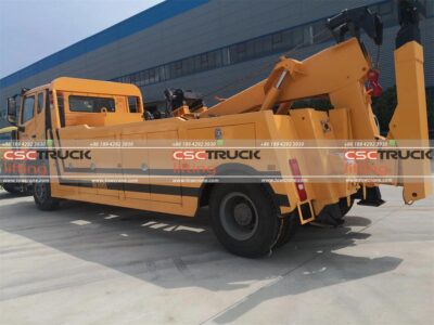 HOWO Heavy Duty Road Rescue Tow Truck Back Details