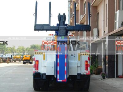 HOWO Heavy Wrecker Tow Recovery Truck Back Details