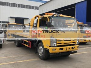 ISUZU Wrecker Multipurpose Platform Car Carrier Tow Truck Right Front