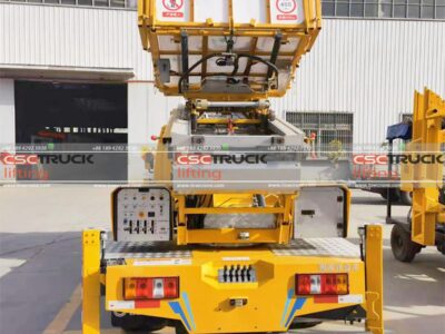 JMC Spider Electric Telescopic Tow Articulated Boom Hydraulic Boom Lift Truck with Crane Back