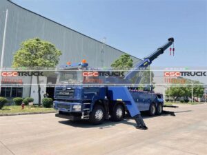 Shacman Road Rescue Towing Truck Wrecker Left