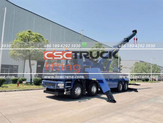 Shacman Road Rescue Towing Truck Wrecker Left