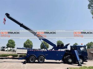Shacman Road Rescue Towing Truck Wrecker Side