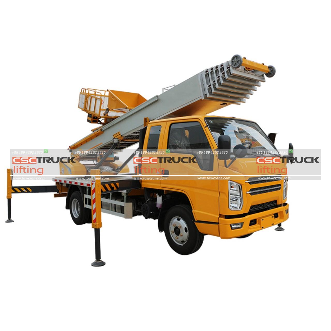 Ladder Lift Trucks Elevating Efficiency in Guatemala Tow Crane