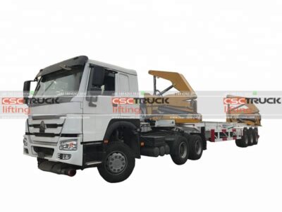 16 Ton Container Side Lifter Crane Truck