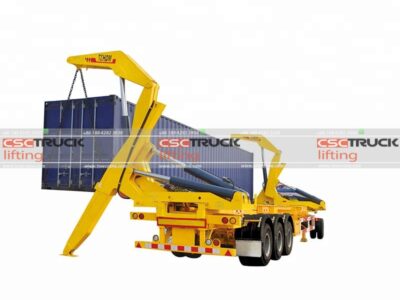 16 Ton Container Side Lifter Crane Truck Left Lifting