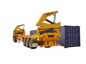 16 Ton Container Side Lifter Crane Truck Yellow