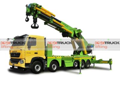 260 Ton Truck Mounted Super Knuckle Boom Crane