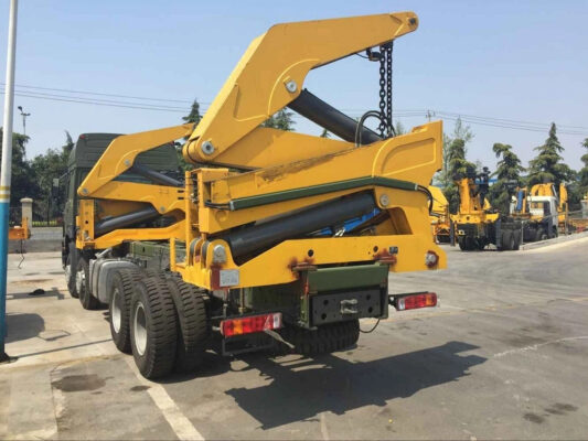 37 Ton Truck Mounted Side Lifter Crane Body