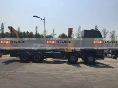 37 Ton Truck Mounted Side Lifter Crane Side