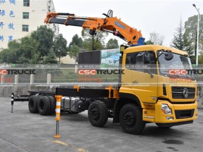 DONGFENG 16 Ton Knuckle Boom Truck Mounted Crane Right Tractor