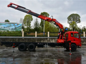 DONGFENG Chassis 20 Ton Knuckle Boom Hydraulic Crane Truck Body
