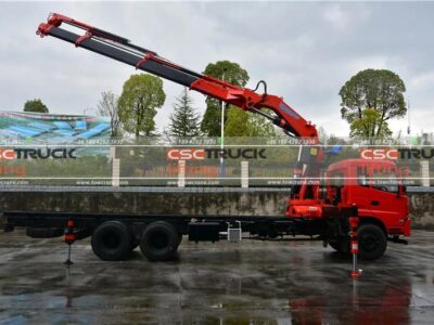 DONGFENG Chassis 20 Ton Knuckle Boom Hydraulic Crane Truck Body