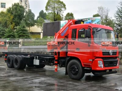 DONGFENG Chassis 20 Ton Knuckle Boom Hydraulic Crane Truck Tractor