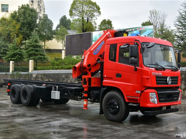 DONGFENG Chassis 20 Ton Knuckle Boom Hydraulic Crane Truck Tractor