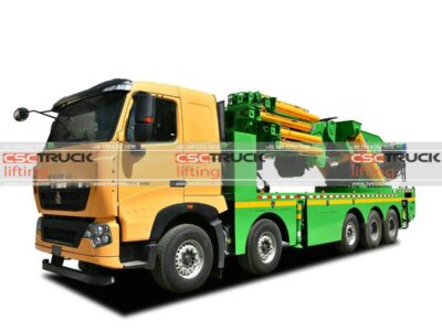 HOWO 130 Ton Knuckle Boom Folding Crane Truck