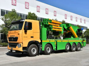 HOWO 260 Ton Truck Mounted Super Knuckle Boom Crane