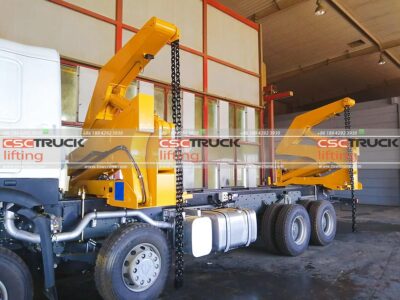 Sinotruk 16 Ton Side Crane Lifter Crane Truck Body