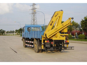 5 Ton Hydraulic Knuckle Boom Loader Truck Mounted Crane