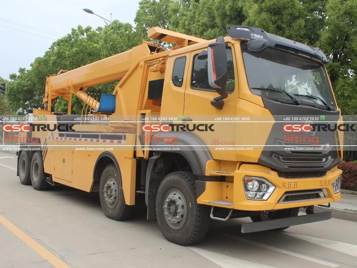 DONGFENG 60 Ton Rescue Heavy Duty Rotator Wrecker Truck DONGFENG 60 Ton Rescue Heavy Duty Rotator Wrecker Truck