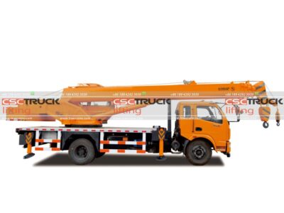 DONGFENG 8 Ton Loader Crane Hydraulic Telescopic Boom Truck Body