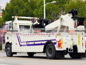 FAW 20 Ton Emergency Recovery Integrated Tow Truck Back