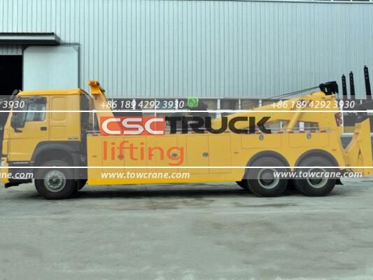HOWO 50 Ton Road Rescue Wrecking Rotator Tow Truck Body