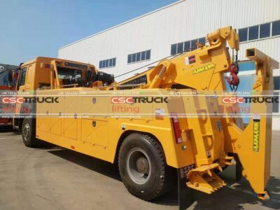 HOWO 50 Ton Rotator Emergency Wrecker Tow Truck