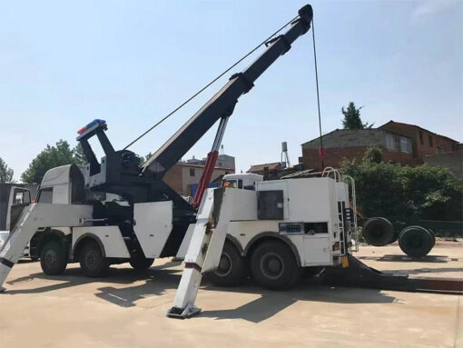 HOWO 50 Ton Rotator Tow Truck Towing