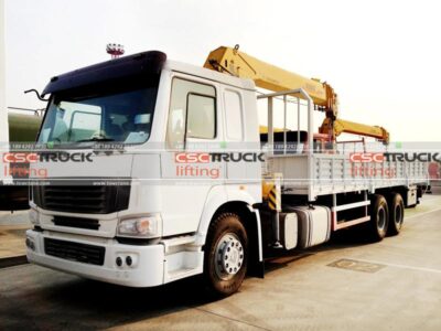 SHACMAN 16 Ton Telescopic Boom Crane Loader Crane Tractor