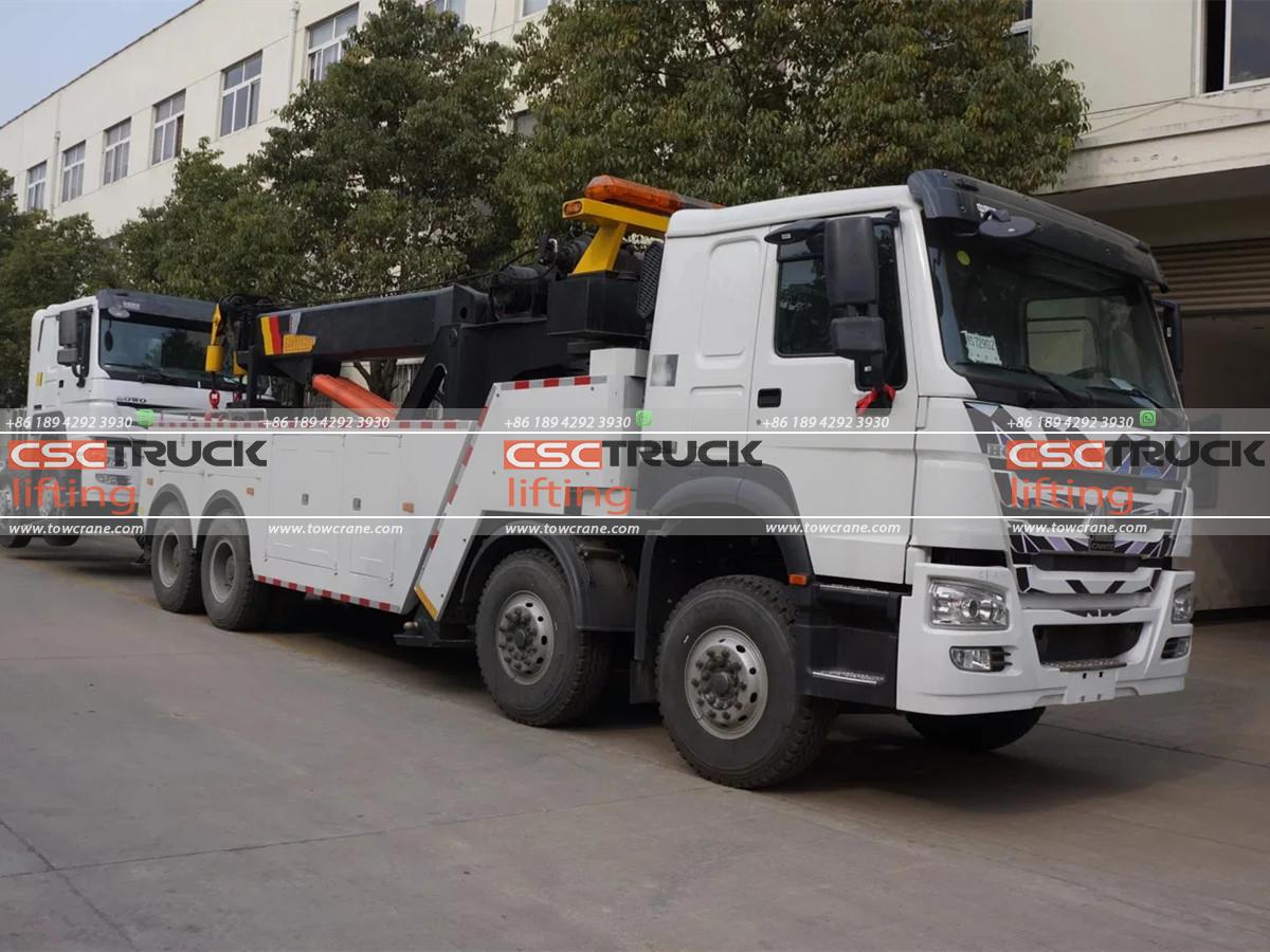 SINOTRUK 2 ቶን ሬከር ተጎታች መኪና SINOTRUK 2 Ton Wrecker Tow Truck