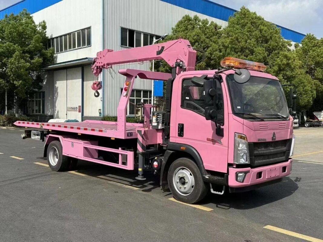 Crane Tow Truck