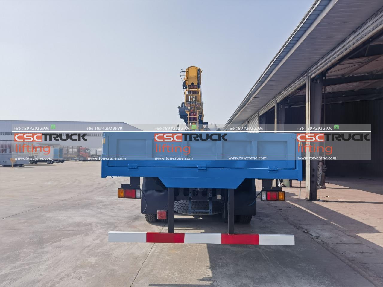 Ісузу 12 Телескопічний кран-вантажівка Ton (10) ISUZU 12 Ton Truck Telescopic Crane (10)
