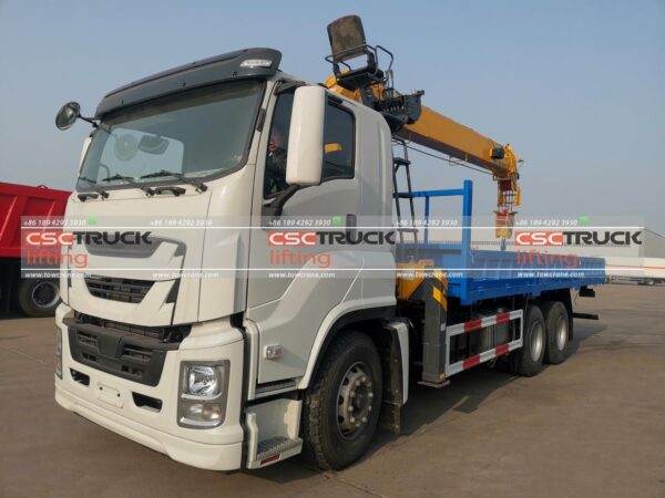 ISUZU 12 Ton Truck Telescopic Crane (2)