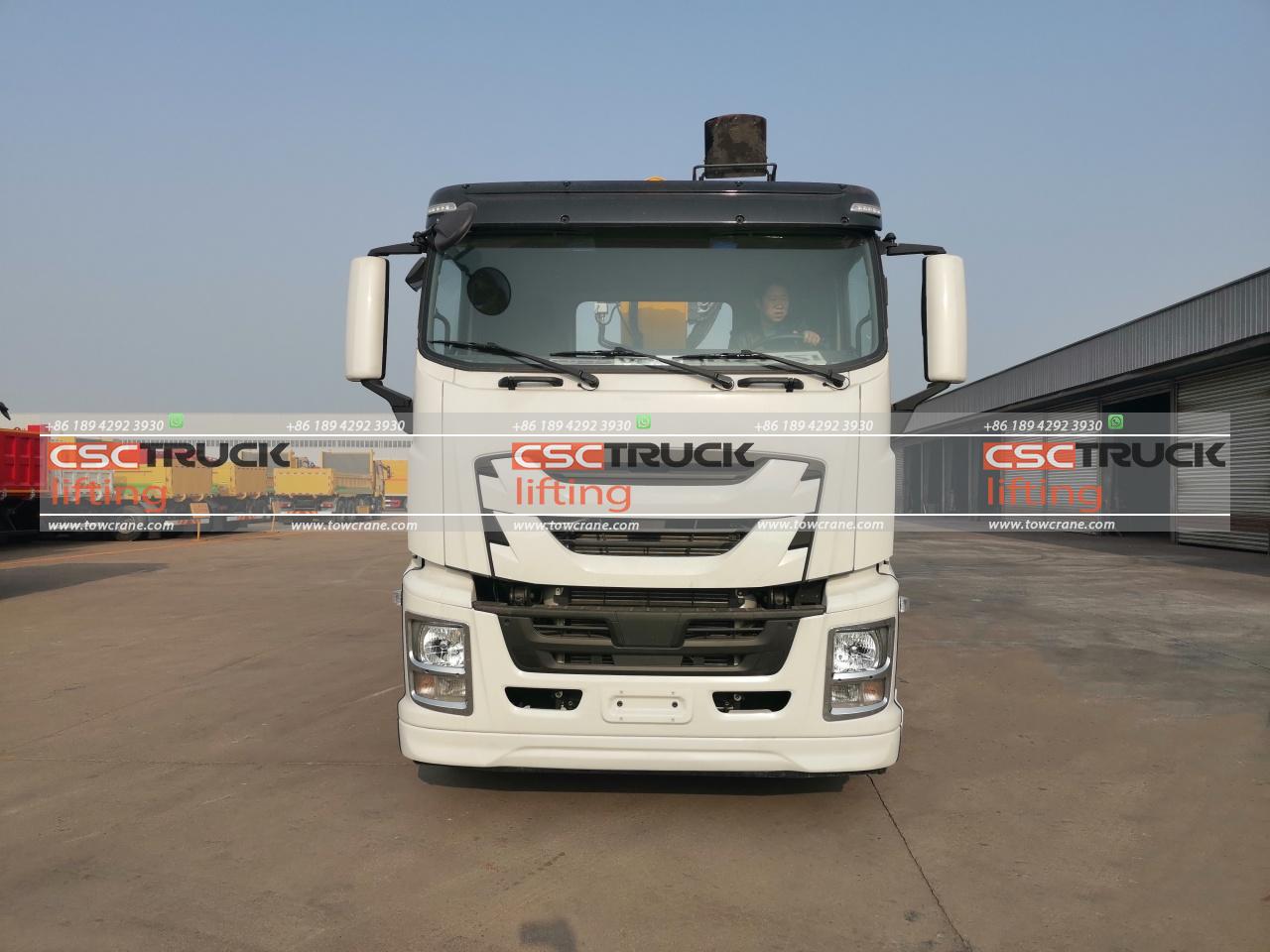 Ісузу 12 Телескопічний кран-вантажівка Ton (3) ISUZU 12 Ton Truck Telescopic Crane (3)