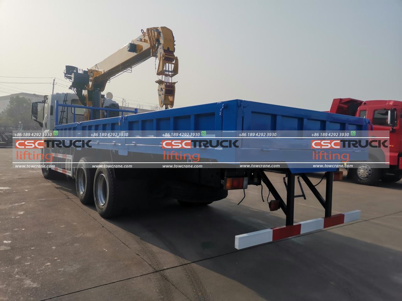 Ісузу 12 Телескопічний кран-вантажівка Ton (6) ISUZU 12 Ton Truck Telescopic Crane (6)