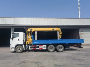 Ісузу 12 Телескопічний кран-вантажівка Ton (7)